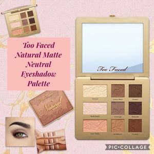 Too Faced
Natural Matte Neutral Eyeshadow Palette